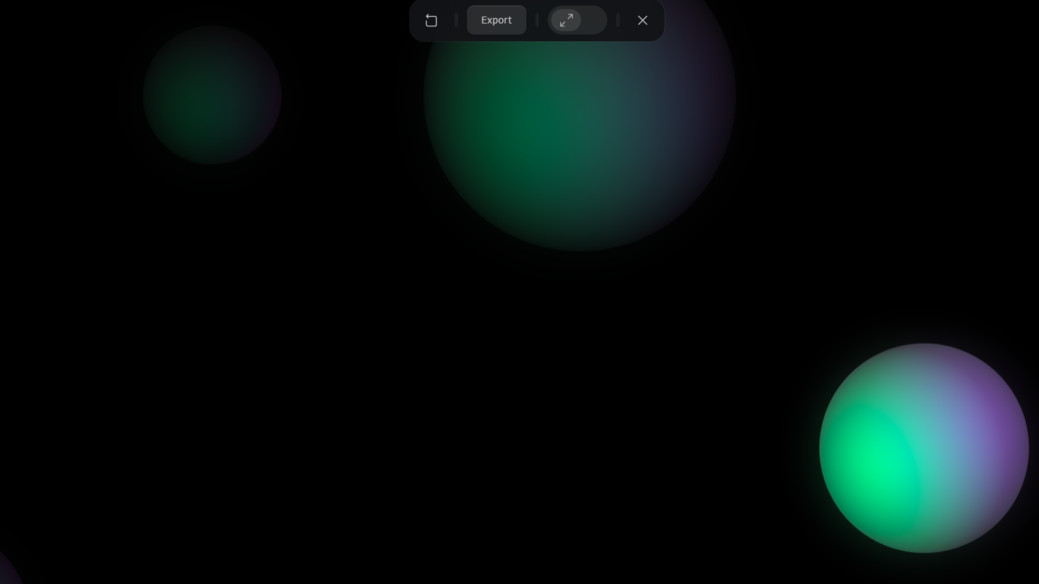 I wanted to test the rendering capabilities of the web-based Spline. I found it to run my gradient objects in a foggy environment fairly well but there were moments of lag even with hardware acceleration enabled on Chrome <a href='https://youtu.be/S9Q3qzpcHvA' target='_blank'><p>View Video</p></a>
