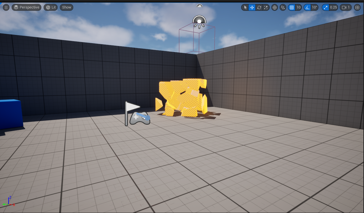 Testing how the chaos destruction feature on UE 5.5 works. It involved creating a new template and control how the object broke and how far the pieces flew.<a href='https://youtu.be/idnUNYyzfdA' target='_blank'><p>View Demo</p></a>
